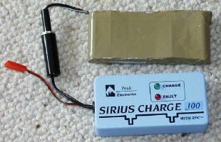 Sirius Charge 100 with battery pack